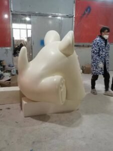 Styrofoam Sculpture cold polyurea Hard-coating Machine